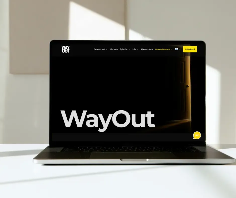 WayOut verkkosivut